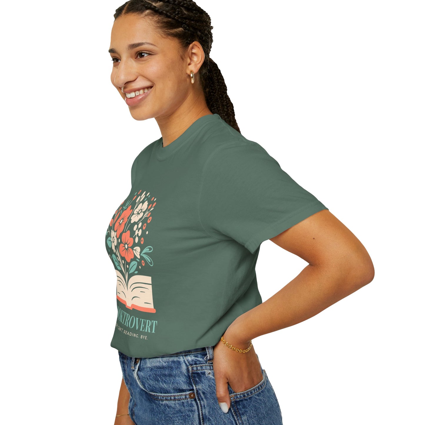 Booktrovert Oversized T-shirt - Book Lovers