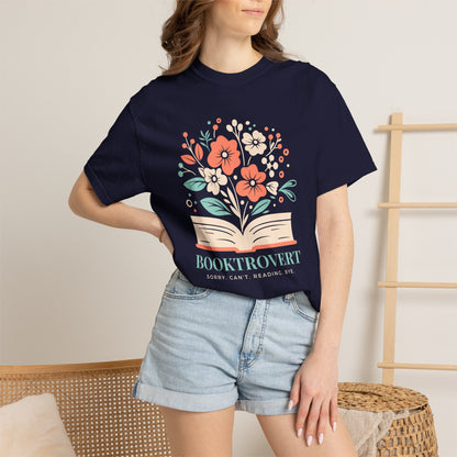 Booktrovert Oversized T-shirt - Book Lovers