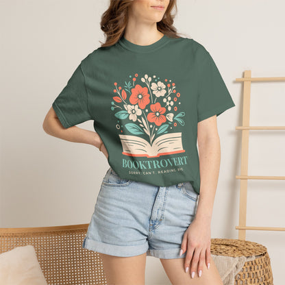 Booktrovert Oversized T-shirt - Book Lovers