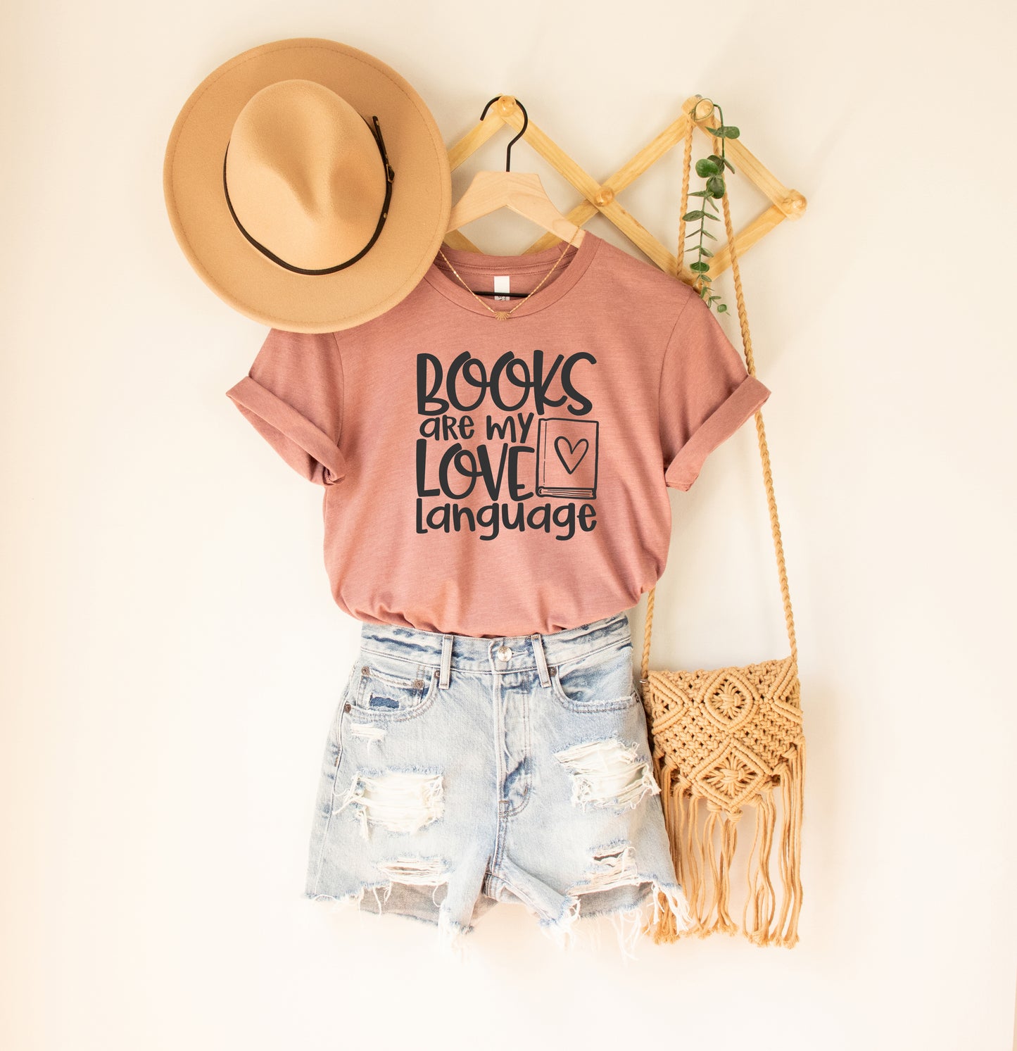 Books Are My Love Language T-Shirt - Book Lovers