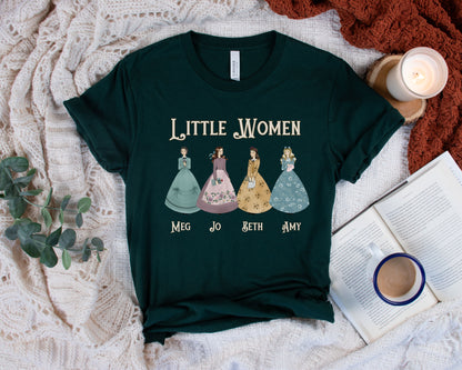 All Dressed Up - Little Women T-shirt