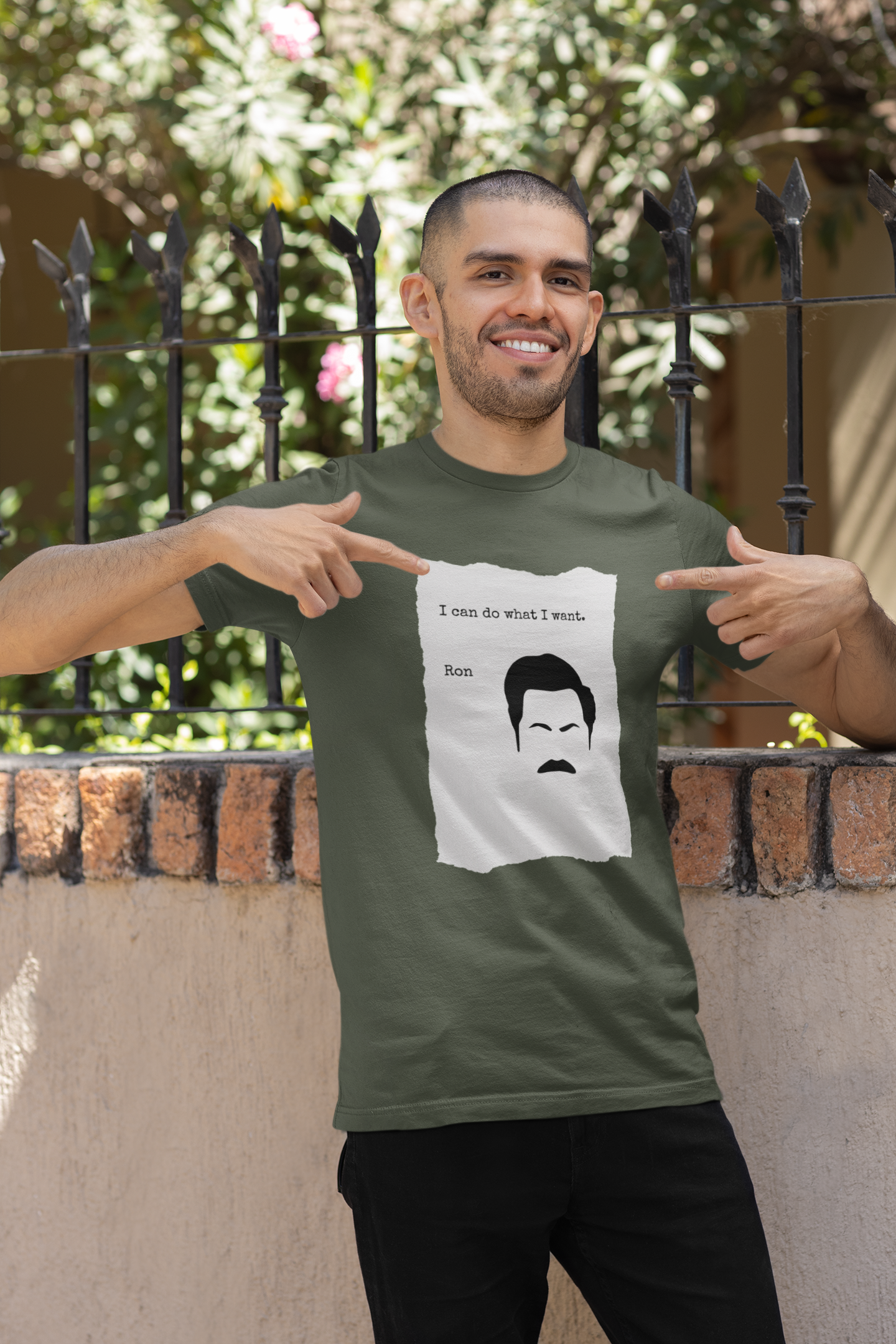 ron swanson permit tshirt