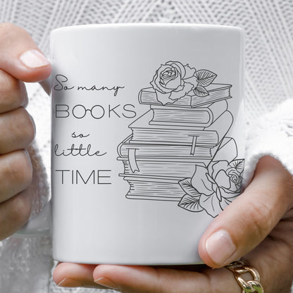 bookish coffee mug