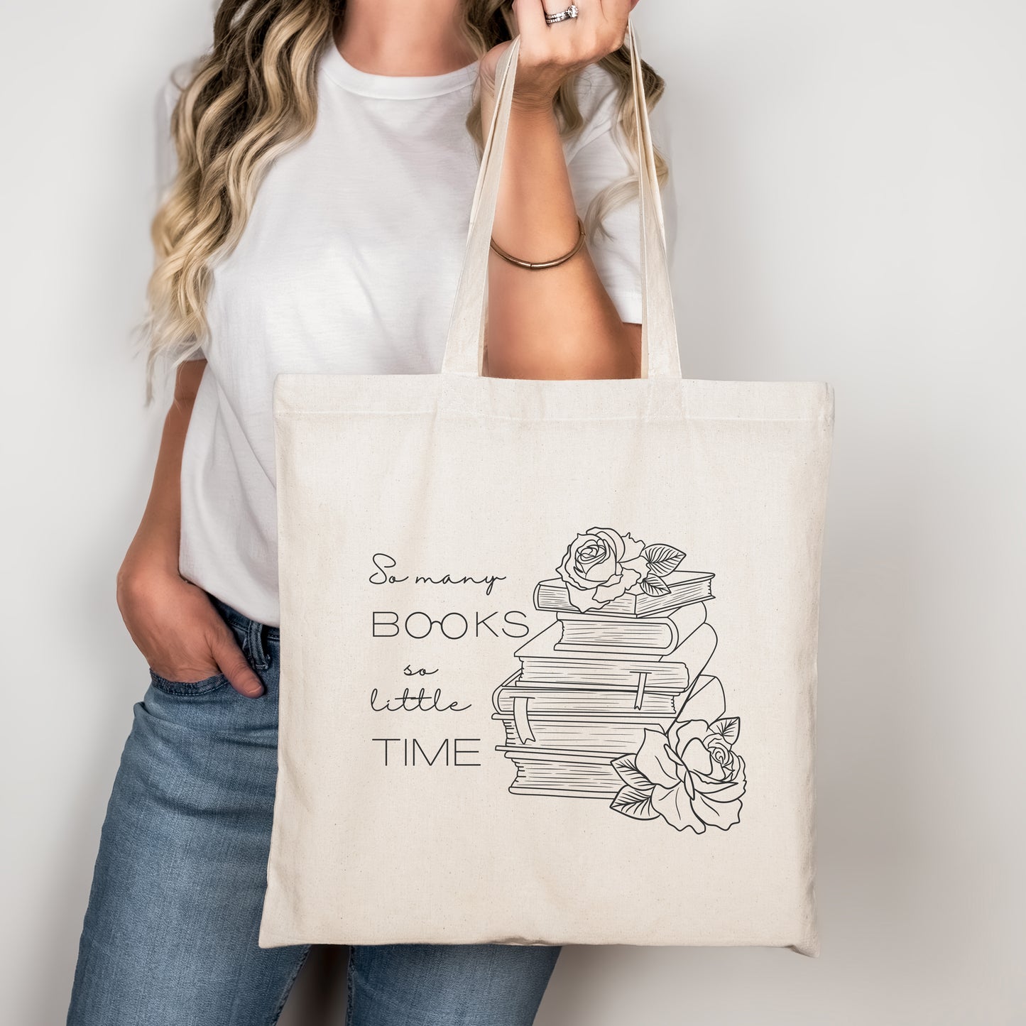 book lovers tote bag