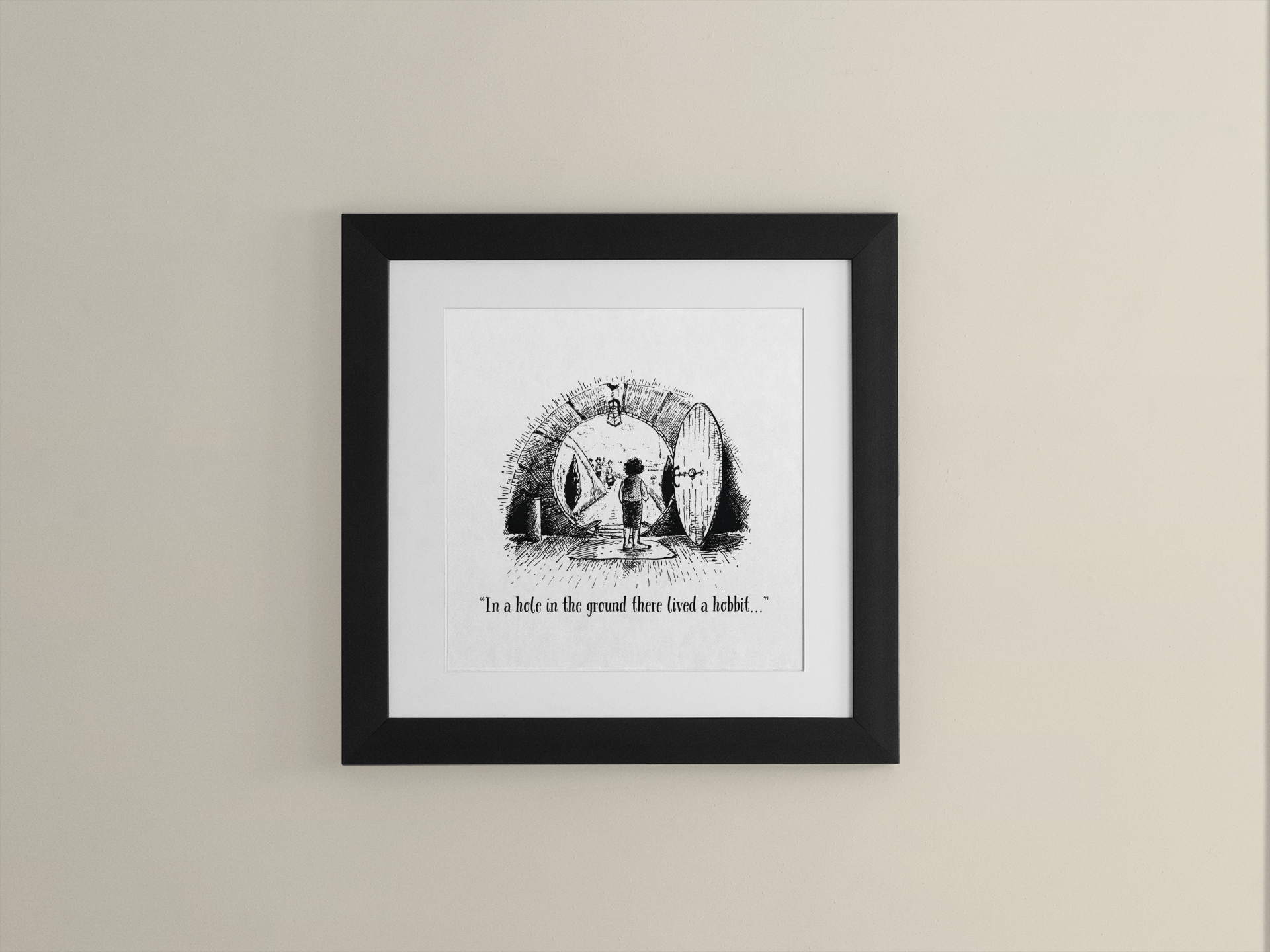 hobbit art print