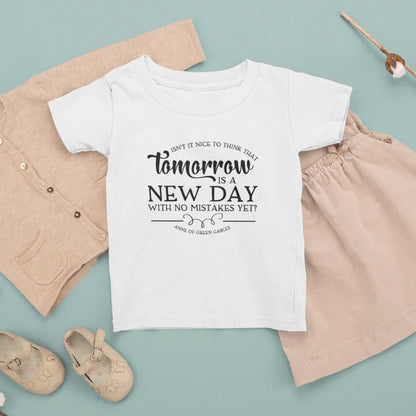 Tomorrow is a New Day - Anne of Green Gables Baby T-shirt